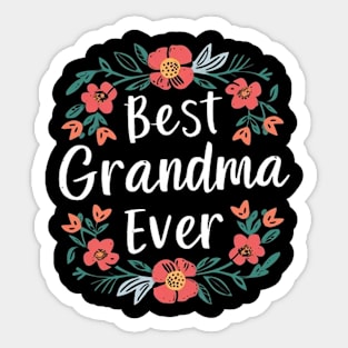 Best grandma ever Sticker